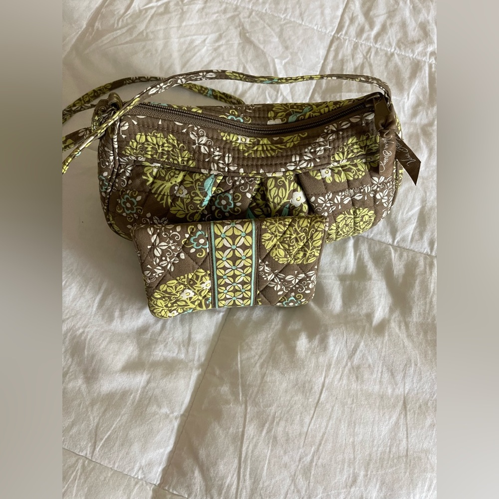Vera Bradley Frannie with matching wallet